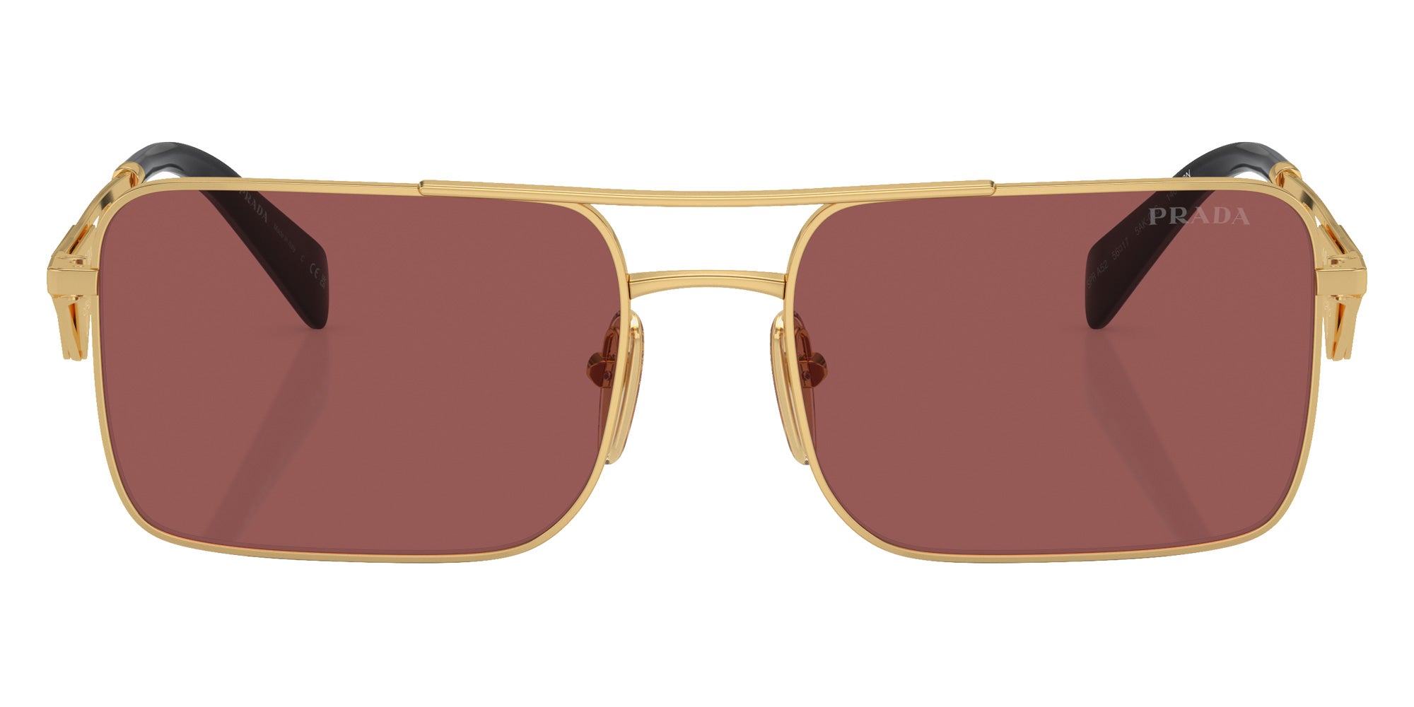 Prada PR A52S 5AK08S 56 - Gold / Dark Violet #id:pra52s5ak08s_s:102100