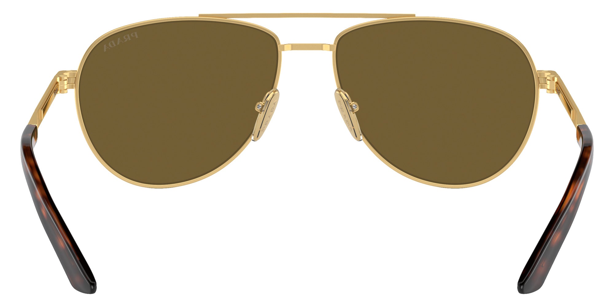 Prada PR A54S 1BK01T 60 - Matte Gold / Dark Brown #id:pra54s1bk01t_s:100115