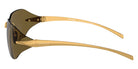 Prada PR A55S 15N01T 71 - Satin Yellow Gold / Dark Brown #id:pra55s15n01t_s:100110