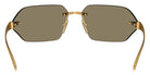 Prada PR A56S 15N80C 71 - Satin Yellow Gold / Brown Mirrored Multilayer Gold #id:pra56s15n80c_s:100115