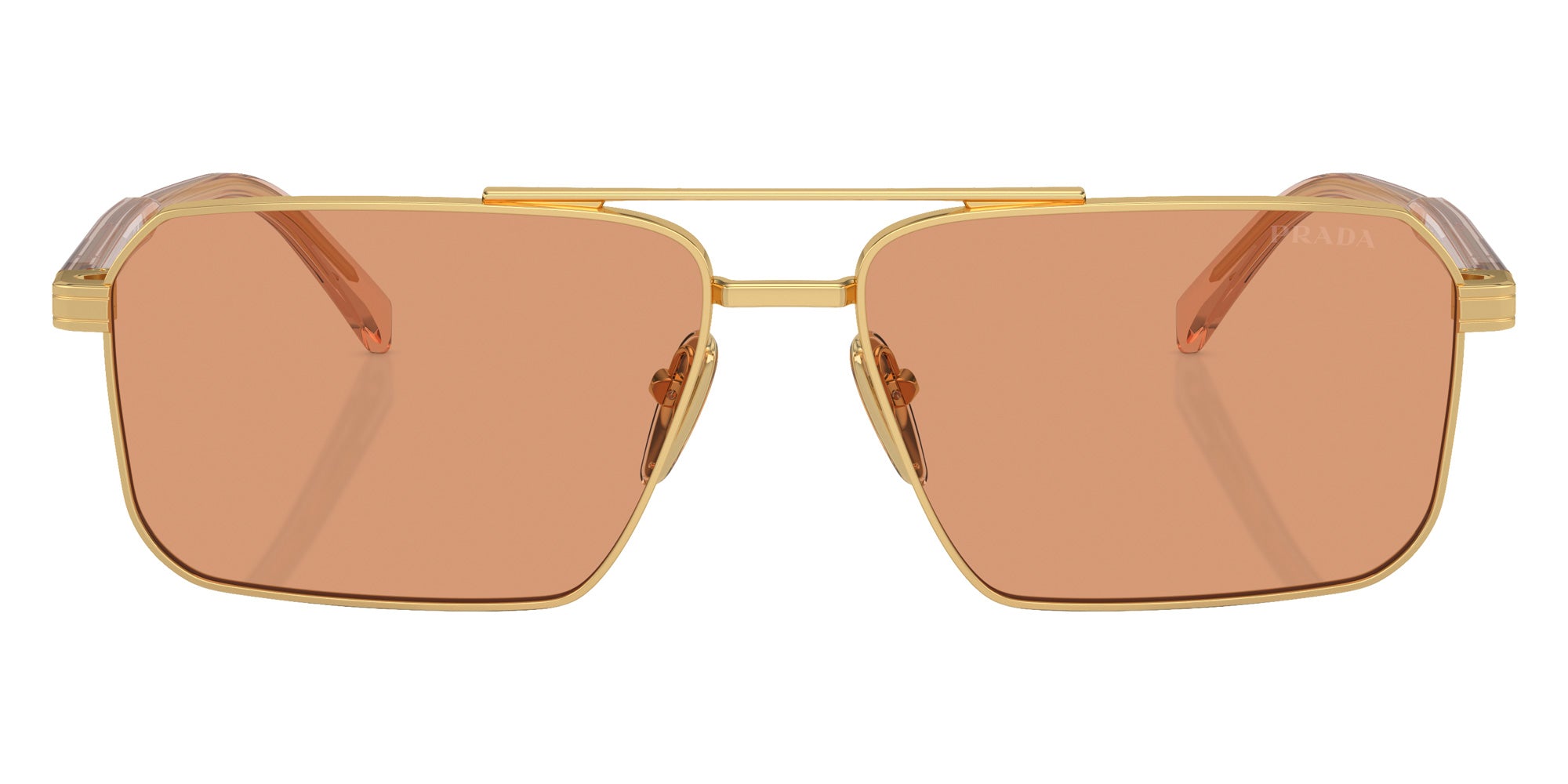 Prada PR A57S 5AK07V 58 - Gold / Orange #id:pra57s5ak07v_s:100100