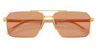 Prada PR A57S 5AK07V 58 - Gold / Orange #id:pra57s5ak07v_s:100120