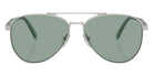 Prada PR A58S 1BC10G 58 - Silver / Petrol Green #id:pra58s1bc10g_s:102100