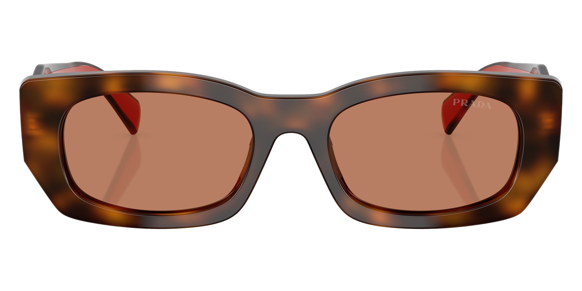 Prada PR B05S 01K90Q 53 - Juniper Tortoise/Cotto #id:prb05s01k90q_s:102100
