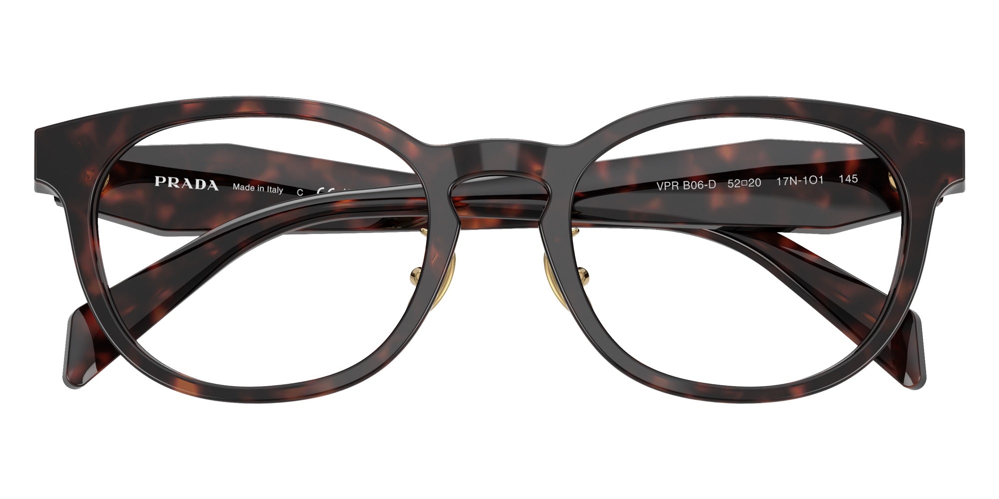 Prada PR B06VD 17N1O1 52 - Root Tortoise #id:prb06vd17n1o1_s:100120