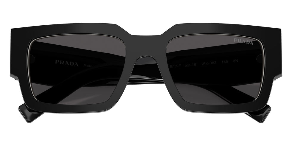 Prada PR B17SF 16K08Z 55 - Black/Talc / Dark Gray #id:prb17sf16k08z_s:100120