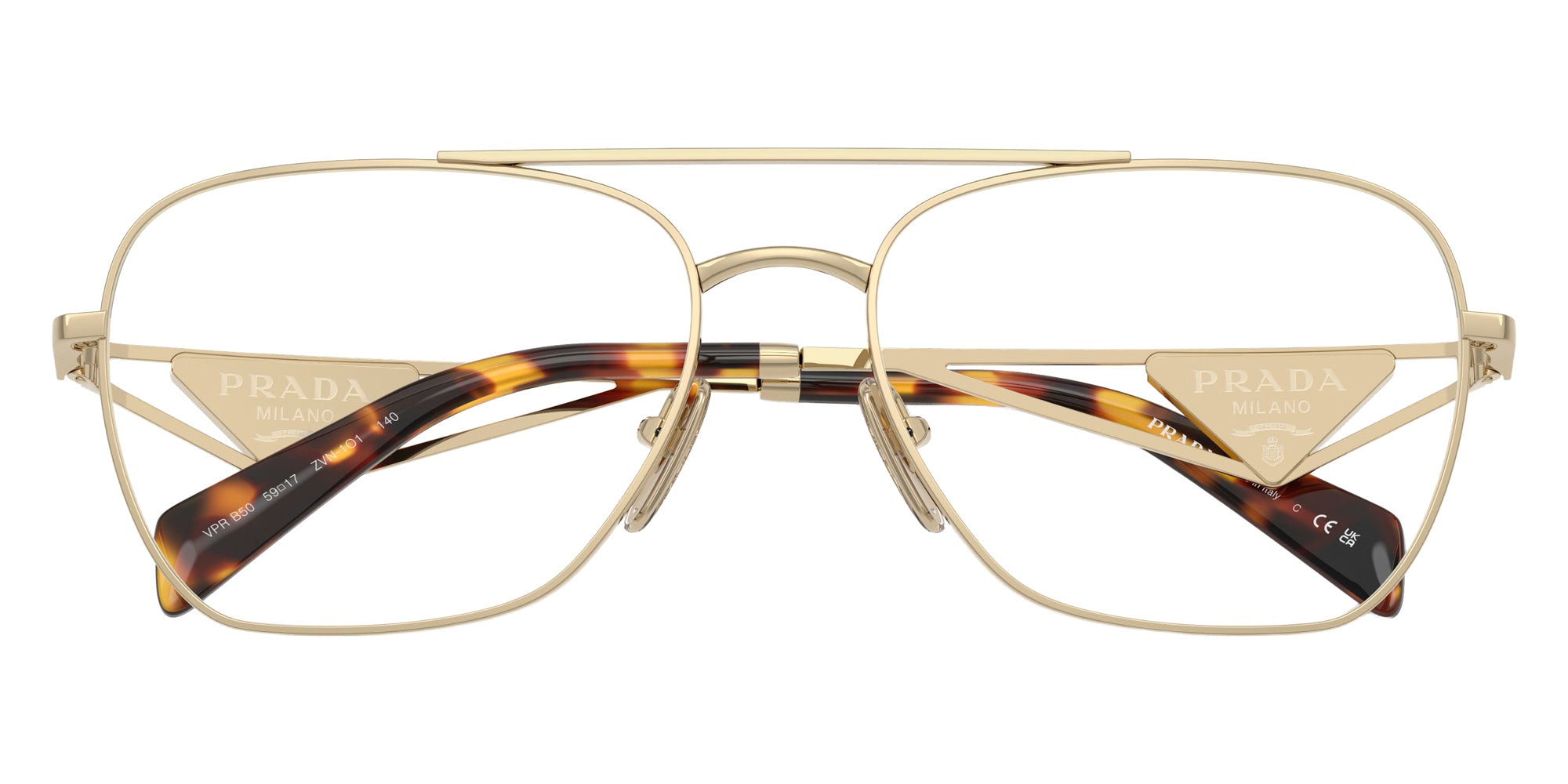 Prada PR B50V ZVN1O1 57 - Pale Gold #id:prb50vzvn1o1_s:100120
