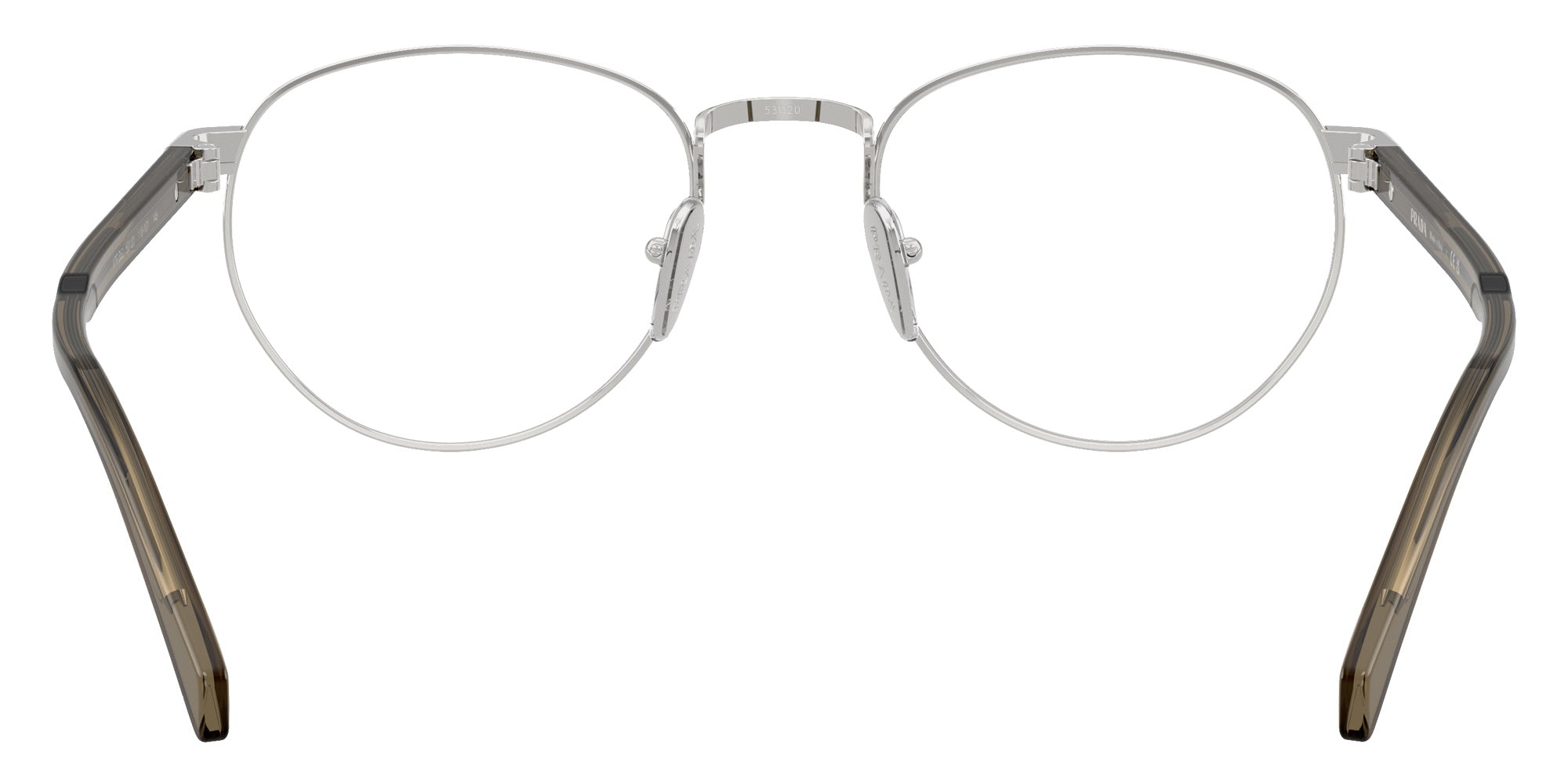 Prada PR B52V 11U1O1 53 - Silver #id:prb52v11u1o1_s:100115