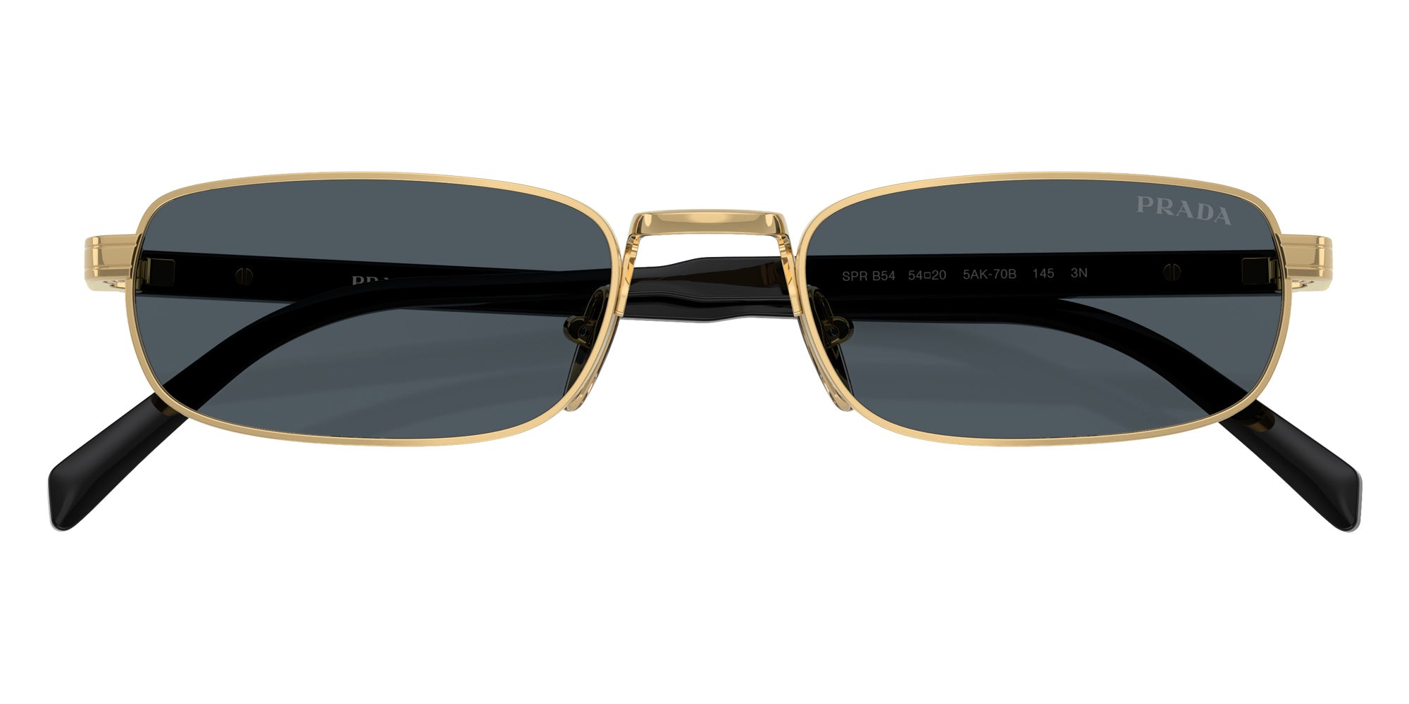 Prada PR B54S Rectangle Sunglasses | EyeOns.com