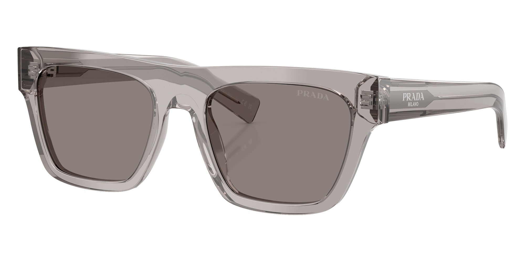 Prada PR C03S 10J80Q 54 - Gray Transparent / Dark Gray #id:prc03s10j80q_s:100105