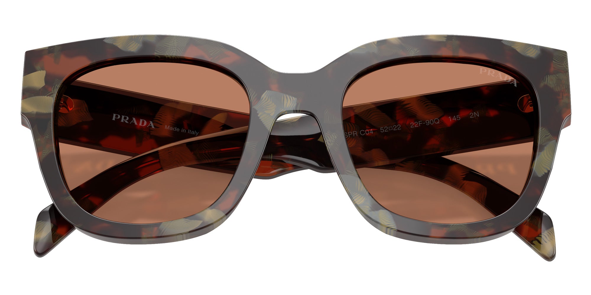 Prada PR C04S 22F90Q 52 - Woods Tortoise / Brown #id:prc04s22f90q_s:102120