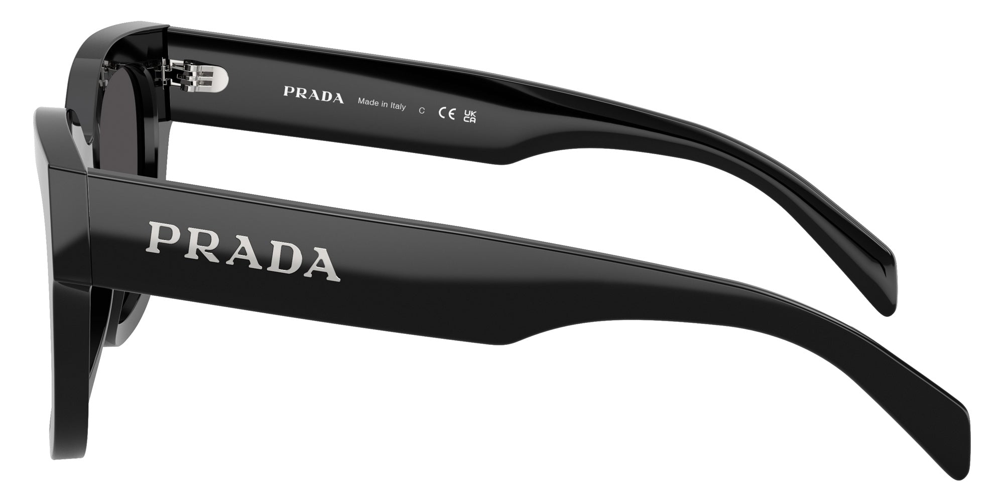 Prada PR C04SF 16K08Z 53 - Black / Dark Gray #id:prc04sf16k08z_s:100110