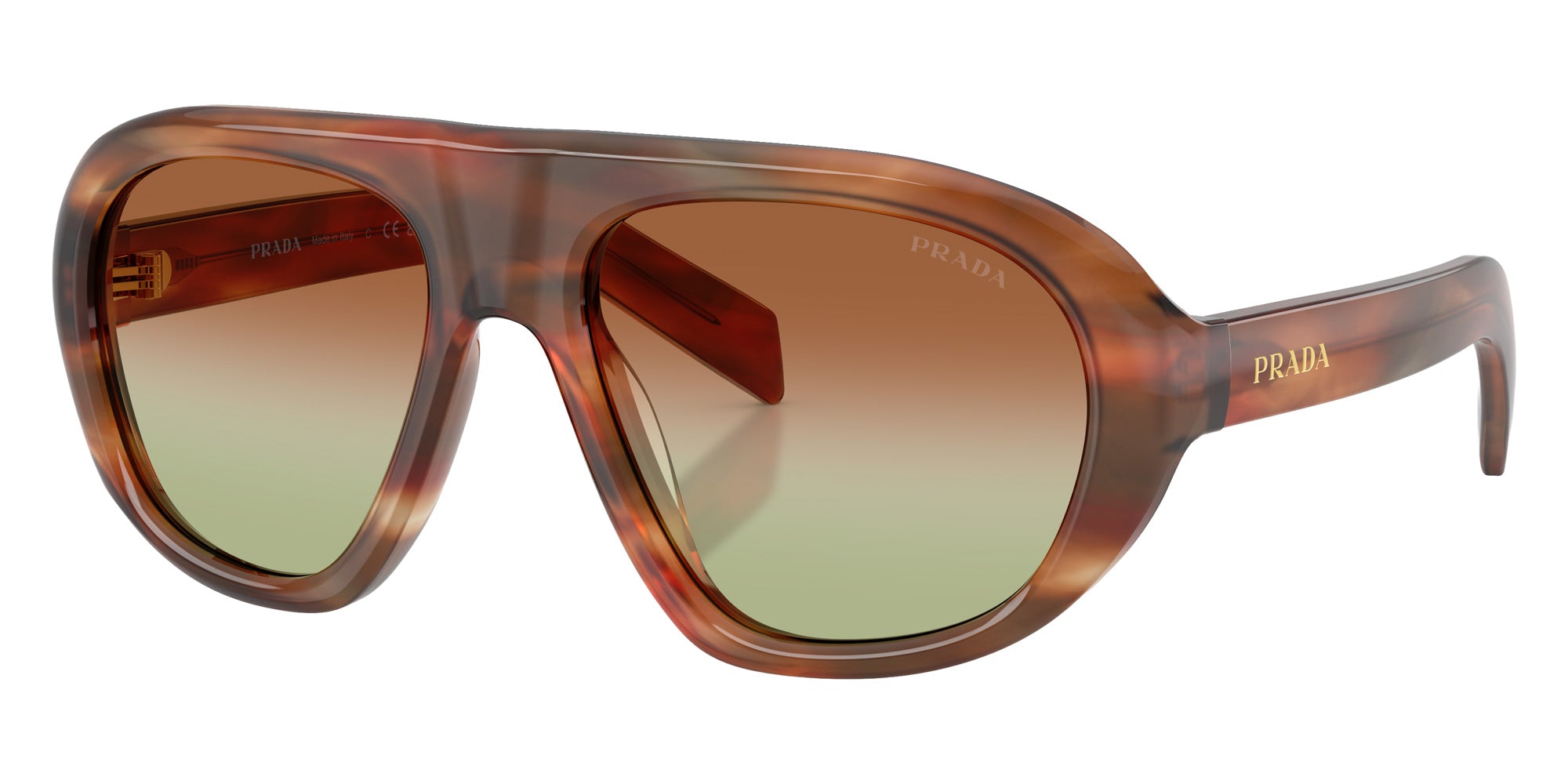 Prada PR C05SF 24G70T 56 - Striped Oak #id:prc05sf24g70t_s:104105