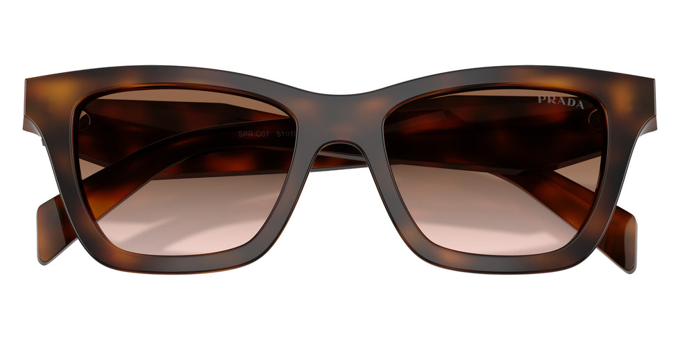 Prada PR C07S 20D90P 51 - Juniper Tortoise / Brown Gradient #id:prc07s20d90p_s:100120