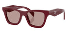 Prada PR C07S 24O20I 51 - Barolo / Light Purple Brown #id:prc07s24o20i_s:102105