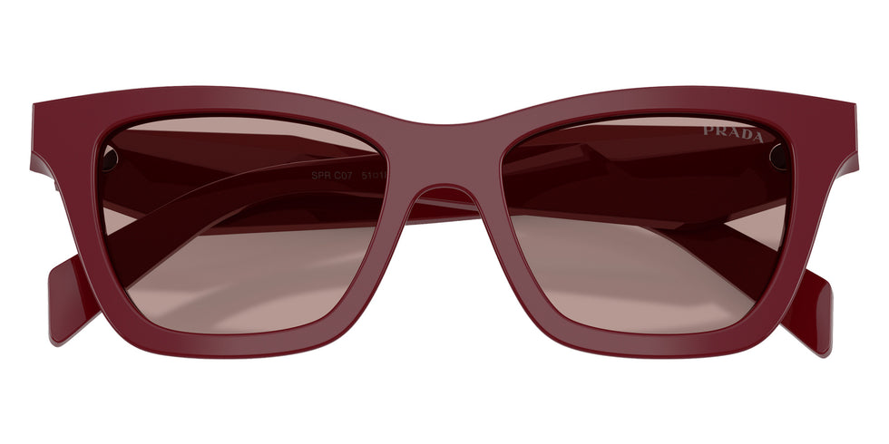 Prada PR C07S 24O20I 51 - Barolo / Light Purple Brown #id:prc07s24o20i_s:102120