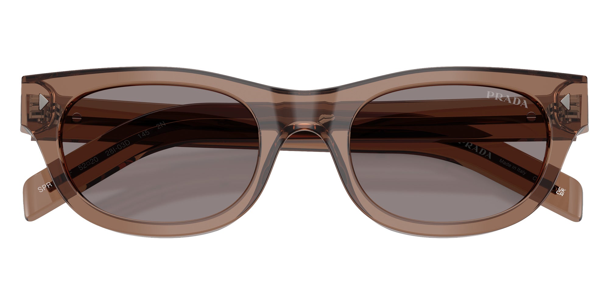 Prada PR C09SF 28I03D 52 - Transparent Clay #id:prc09sf28i03d_s:108120