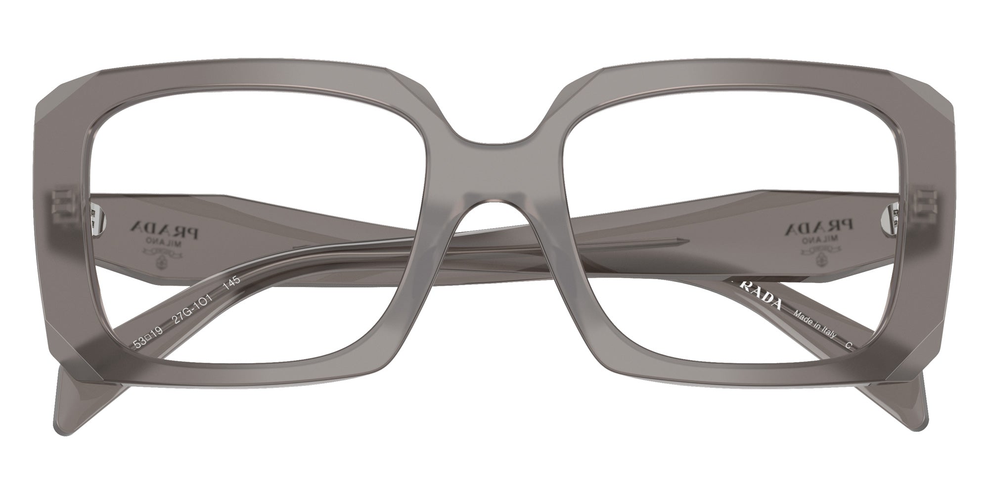 Prada PR C09V 27G1O1 53 - Transparent Flint #id:prc09v27g1o1_s:108120