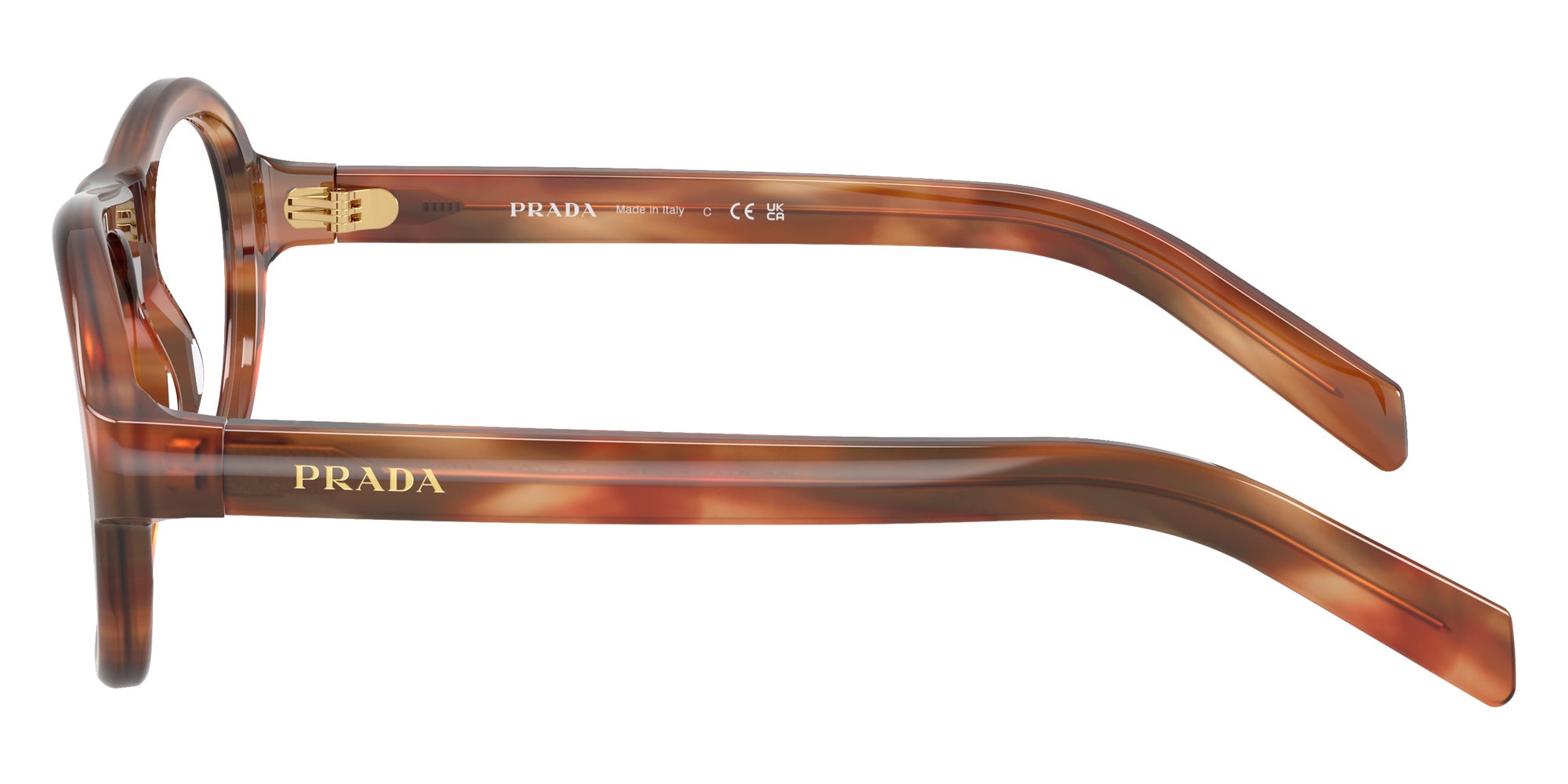 Prada PR C12V 24G1O1 52 - Striped Oak #id:prc12v24g1o1_s:100110