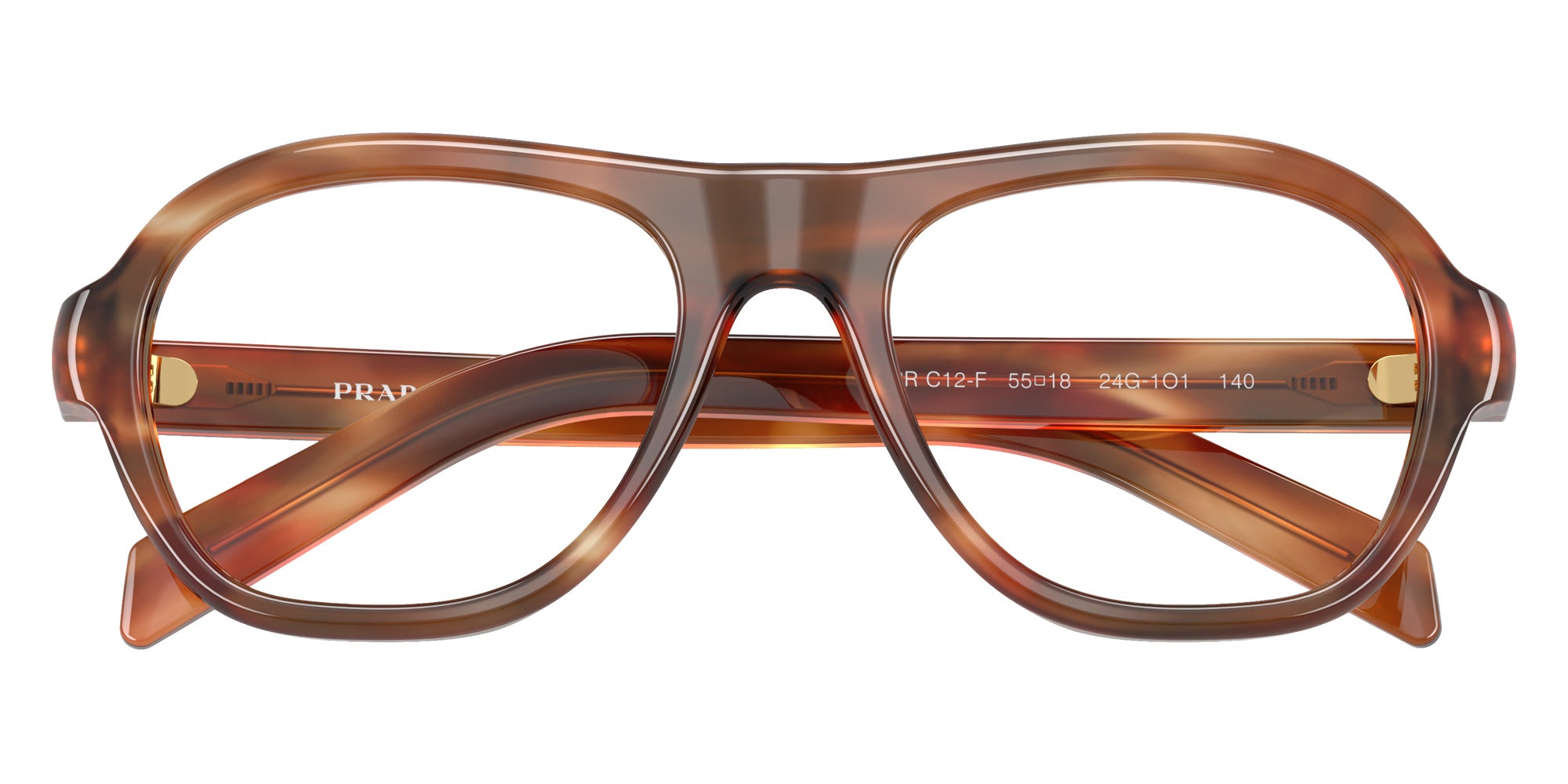 Prada PR C12VF 24G1O1 55 - Striped Oak #id:prc12vf24g1o1_s:100120