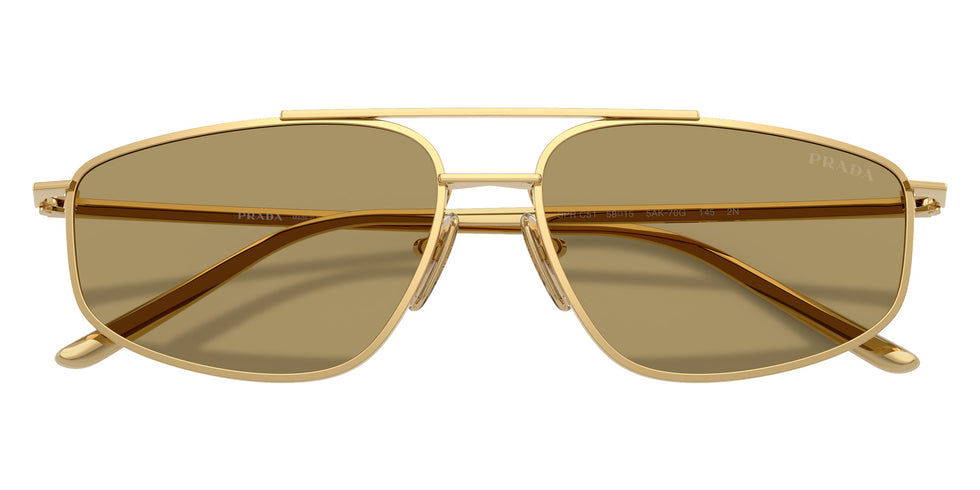 Prada PR C51S 5AK70G 58 - Gold / Green Olive #id:prc51s5ak70g_s:102120