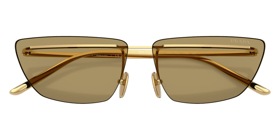 Prada PR C52S 5AK70G 64 - Gold / Green Olive #id:prc52s5ak70g_s:102120