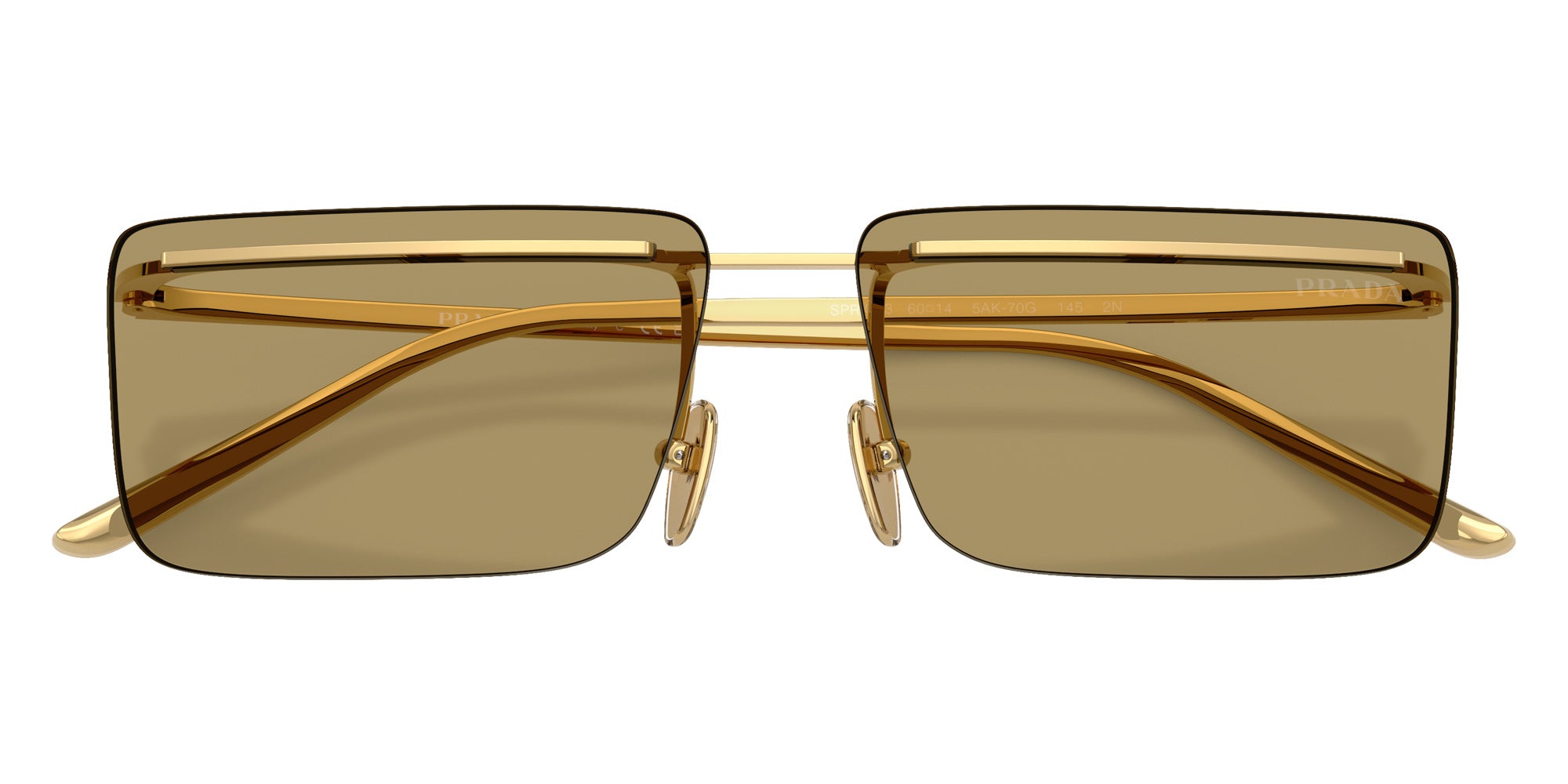 Prada PR C53S 5AK70G 60 - Gold / Green Olive #id:prc53s5ak70g_s:102120