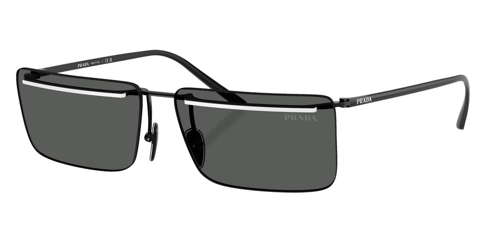 Prada PR C53S YC460T 60 - Black/White / Dark Gray #id:prc53syc460t_s:104105