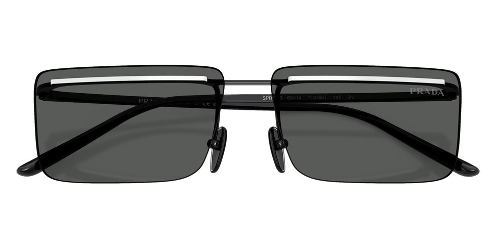 Prada PR C53S YC460T 60 - Black/White / Dark Gray #id:prc53syc460t_s:104120