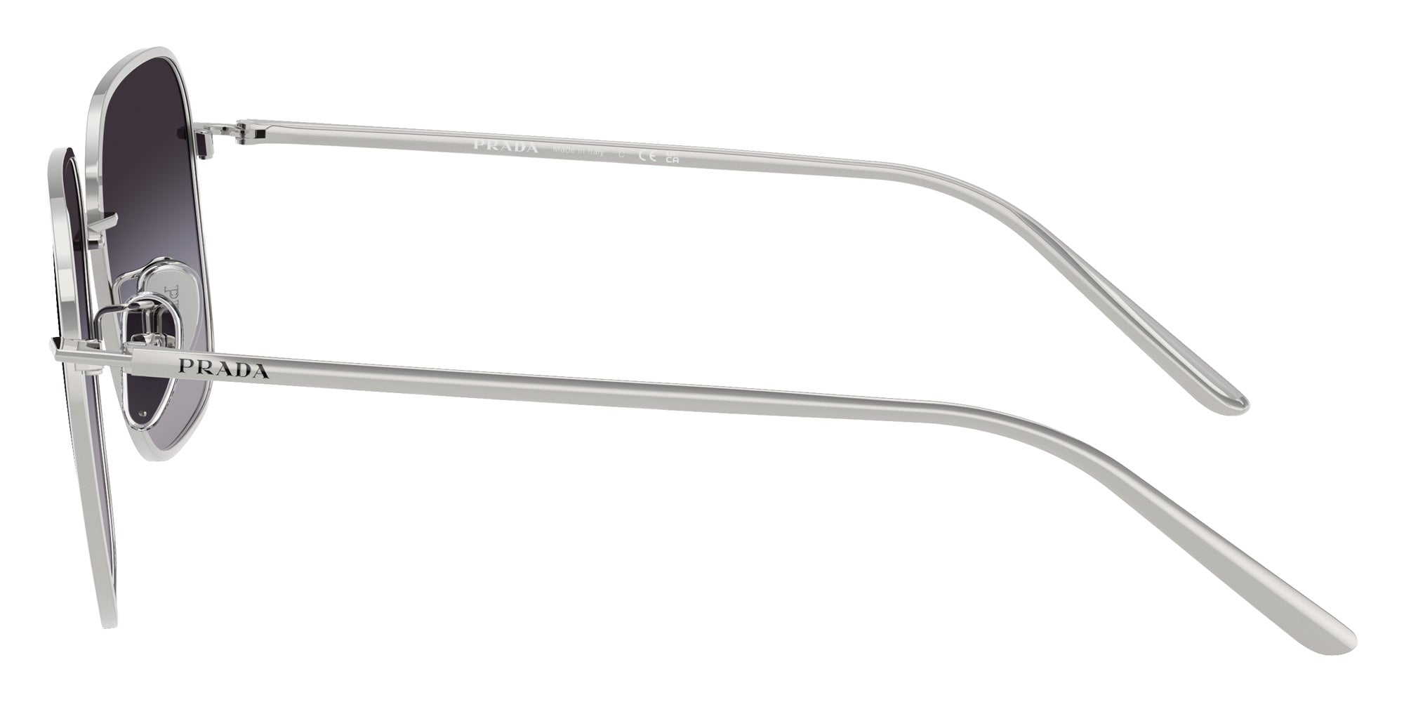 Prada PR C54SD 1BC90A 54 - Silver / Gray Gradient #id:prc54sd1bc90a_s:100110