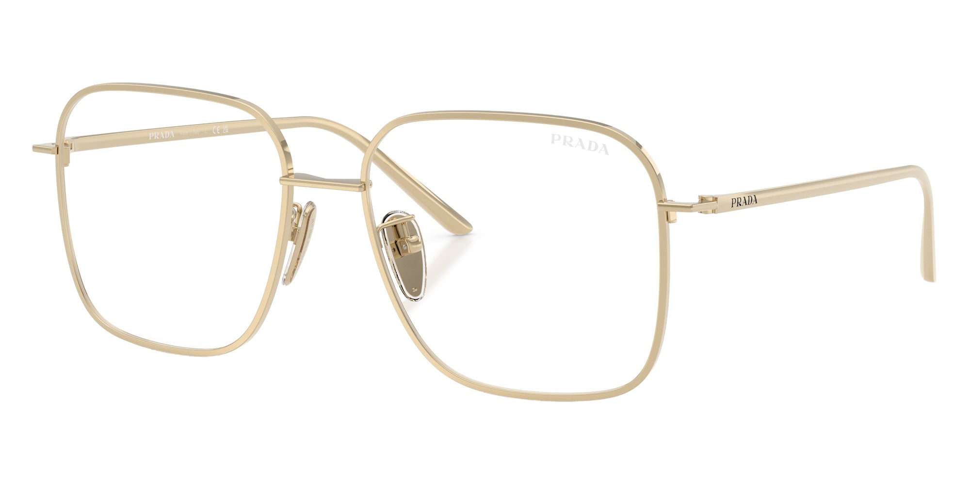 Prada PR C54SD ZVN10W 57 - Pale Gold / Clear Blue-Violet Light Filter #id:prc54sdzvn10w_s:100105
