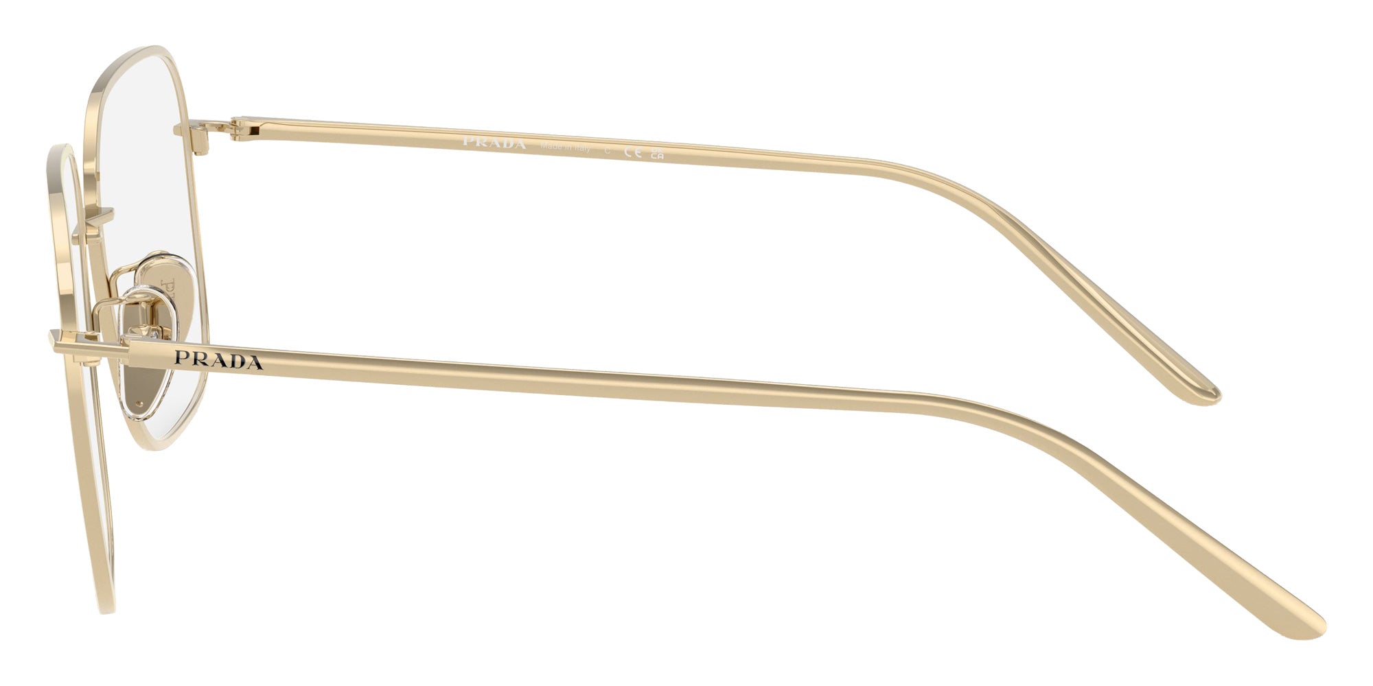 Prada PR C54SD ZVN10W 57 - Pale Gold / Clear Blue-Violet Light Filter #id:prc54sdzvn10w_s:100110