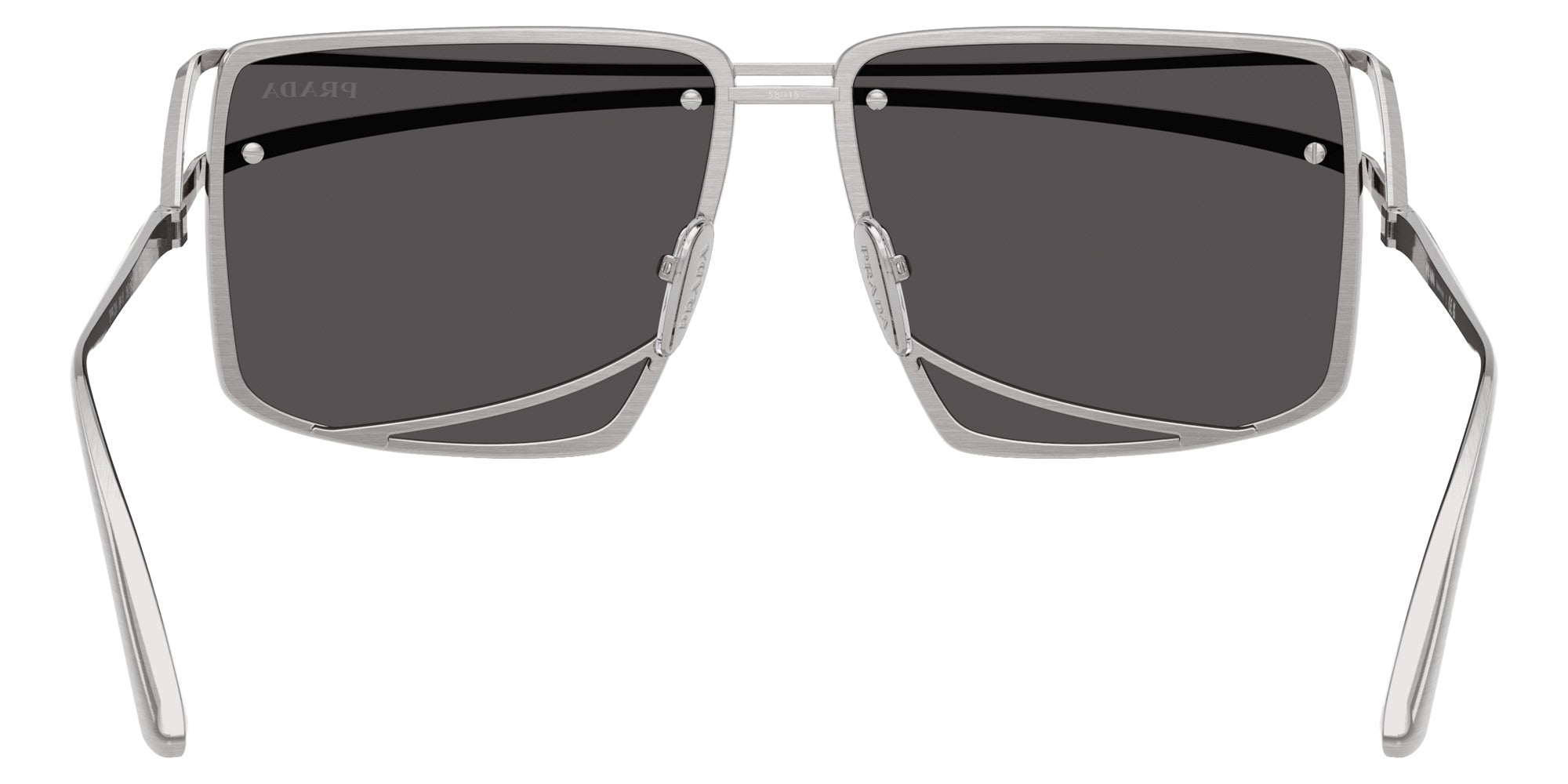 Prada PR C55S 28C08Z 58 - Vintage Silver / Dark Gray #id:prc55s28c08z_s:100115