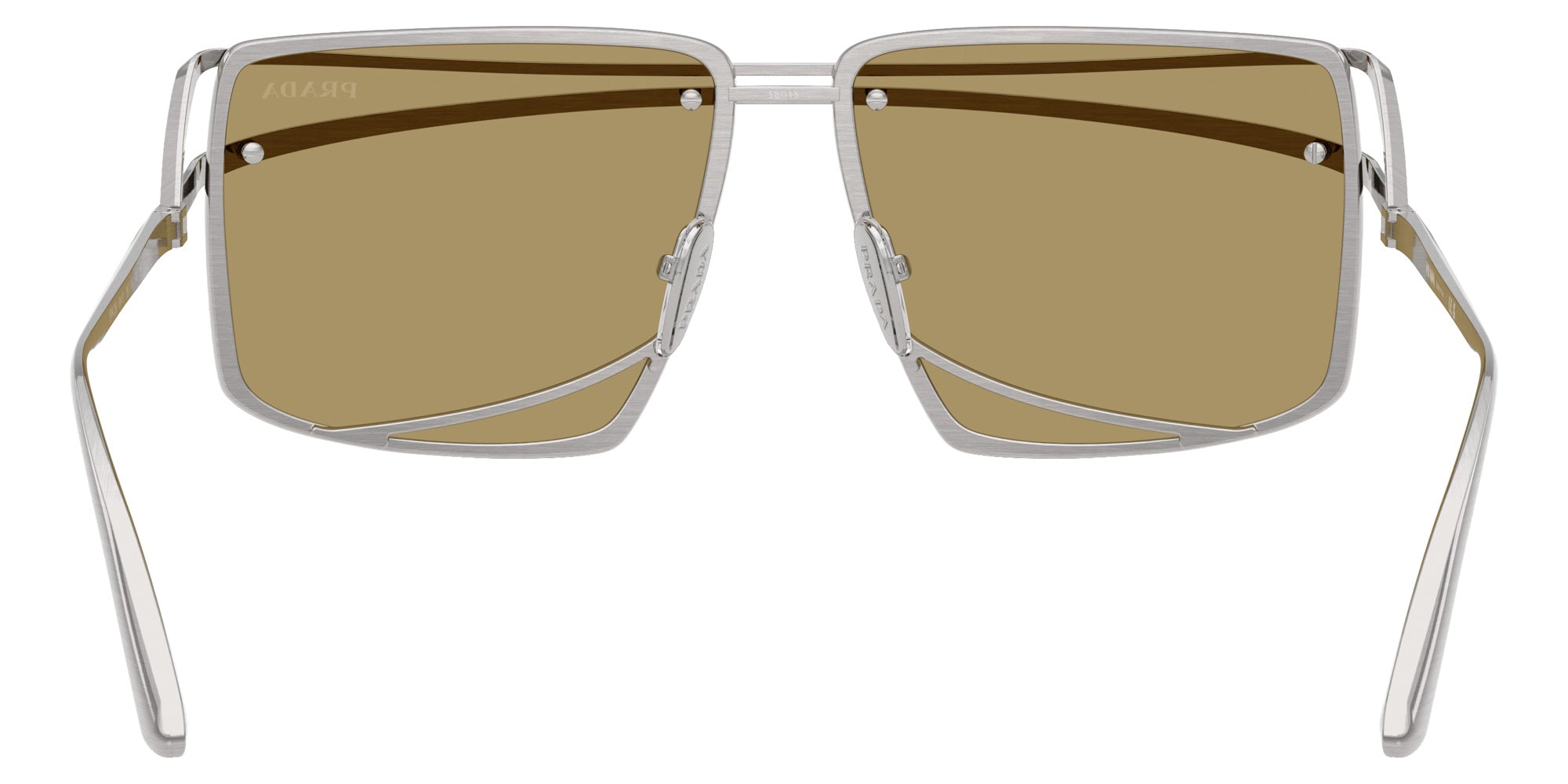 Prada PR C55S 28C70G 58 - Vintage Silver / Green Olive #id:prc55s28c70g_s:102115