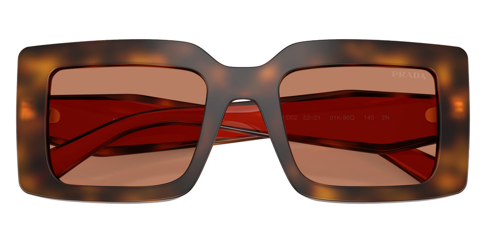 Prada PR D01S 01K90Q 52 - Juniper Tortoise/Cotto #id:prd01s01k90q_s:102120