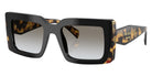 Prada PR D01S 0CD80L 52 - Black/Medium Tortoise #id:prd01s0cd80l_s:106105