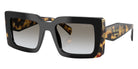 Prada PR D01SF 0CD80L 53 - Black/Medium Tortoise #id:prd01sf0cd80l_s:102105