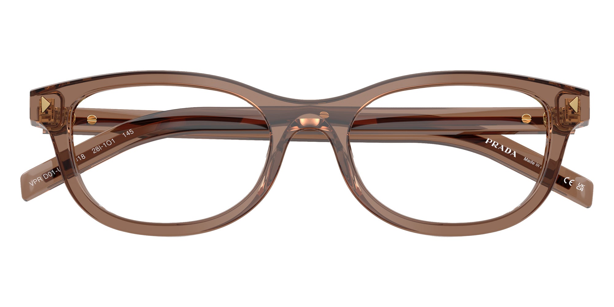 Prada PR D01VU 28I1O1 50 - Transparent Clay #id:prd01vu28i1o1_s:112120