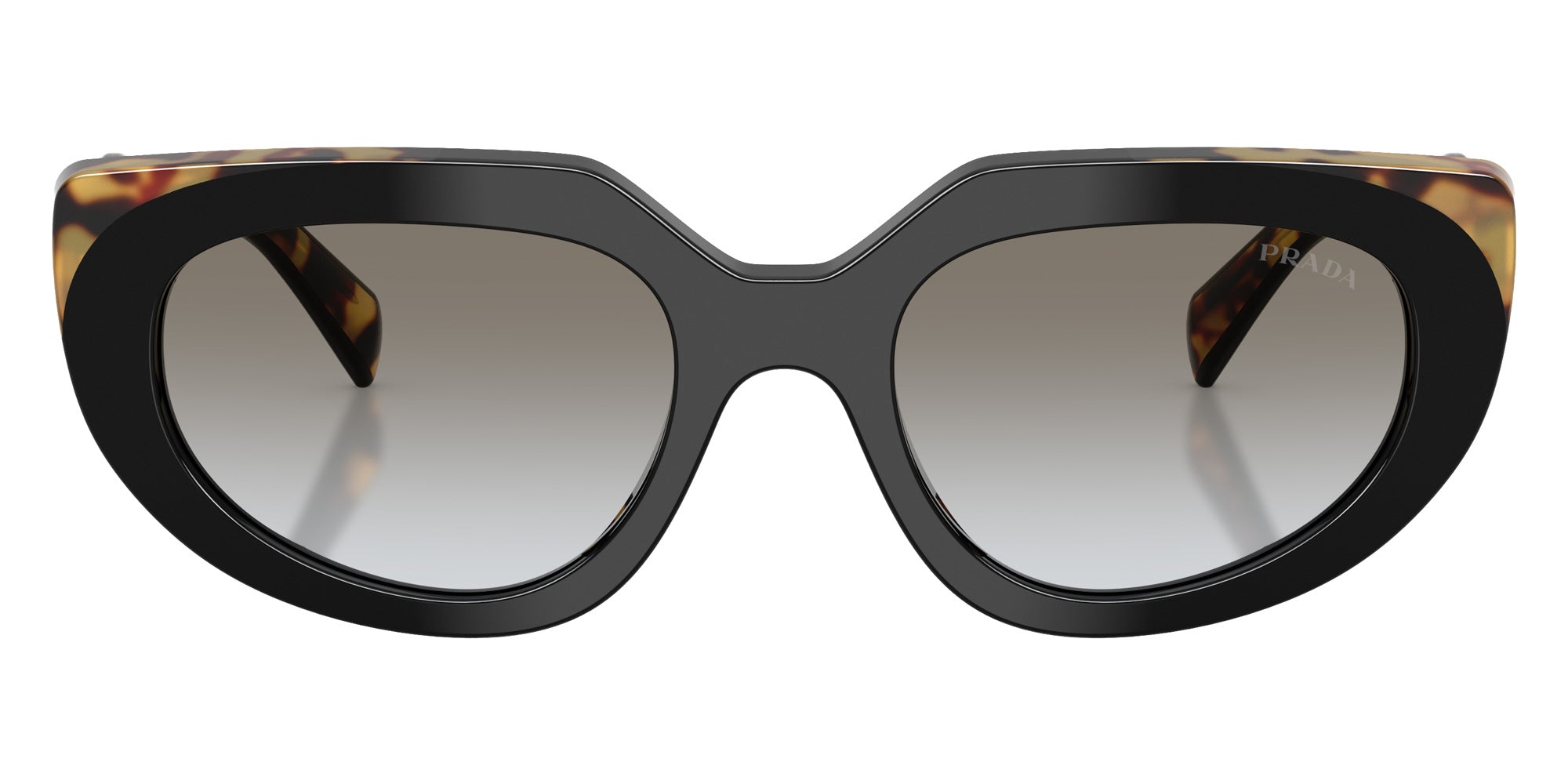 Prada PR D02SF 0CD80L 54 - Black/Medium Tortoise #id:prd02sf0cd80l_s:102100