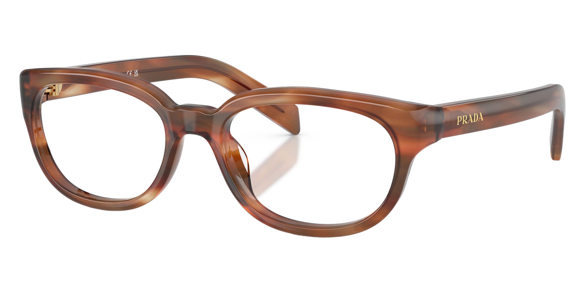 Prada PR D03VU 24G1O1 52 - Striped Havana #id:prd03vu24g1o1_s:100105
