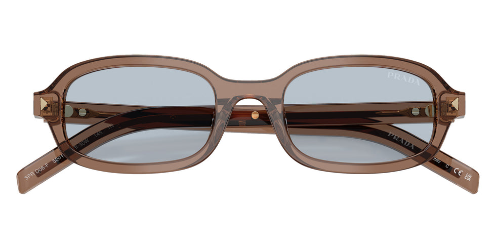 Prada PR D06SF 28I30W 52 - Transparent Clay #id:prd06sf28i30w_s:106120