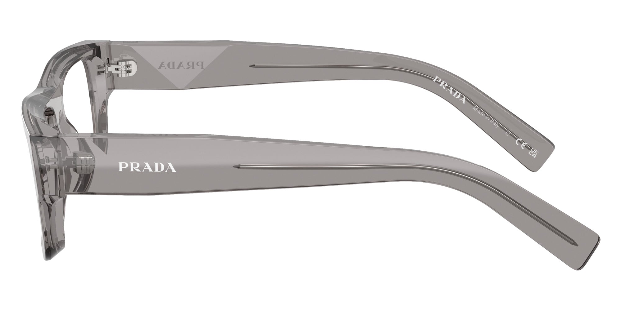 Prada PR D06V 16Z1O1 53 - Gray Transparent #id:prd06v16z1o1_s:108110