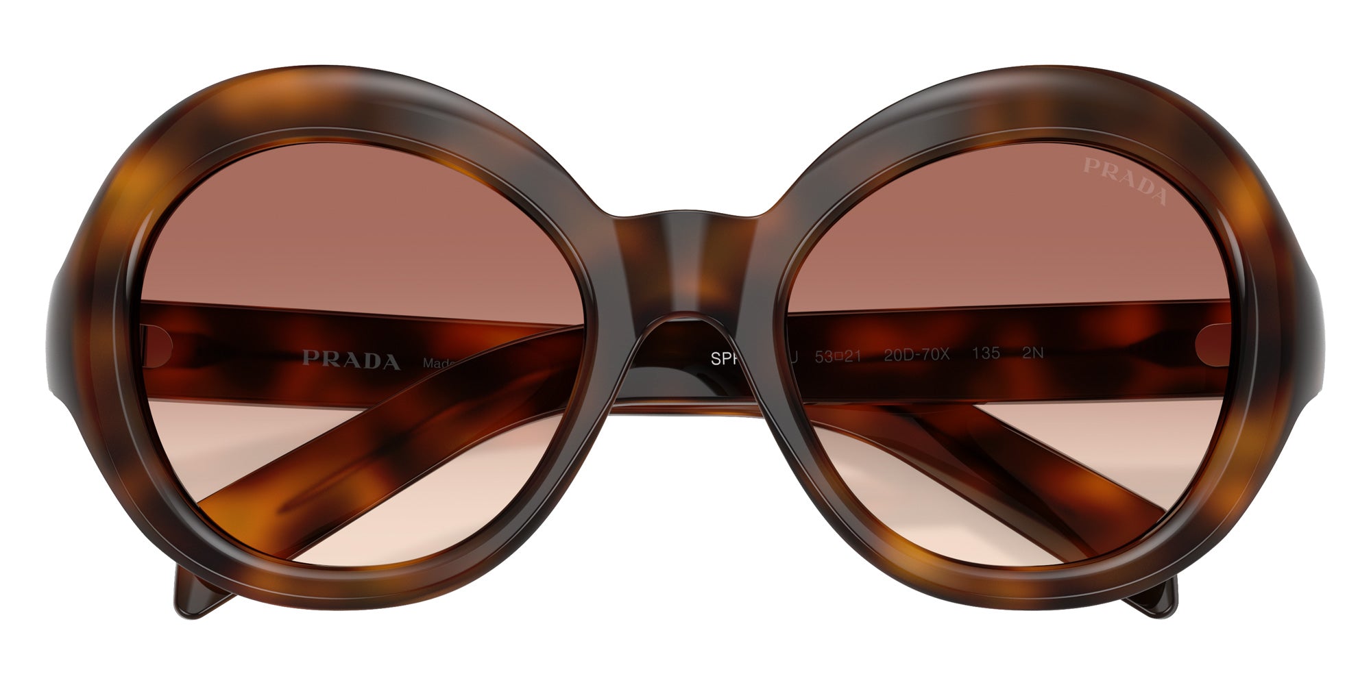 Prada PR D08SU 20D70X 53 - Juniper Tortoise #id:prd08su20d70x_s:106120