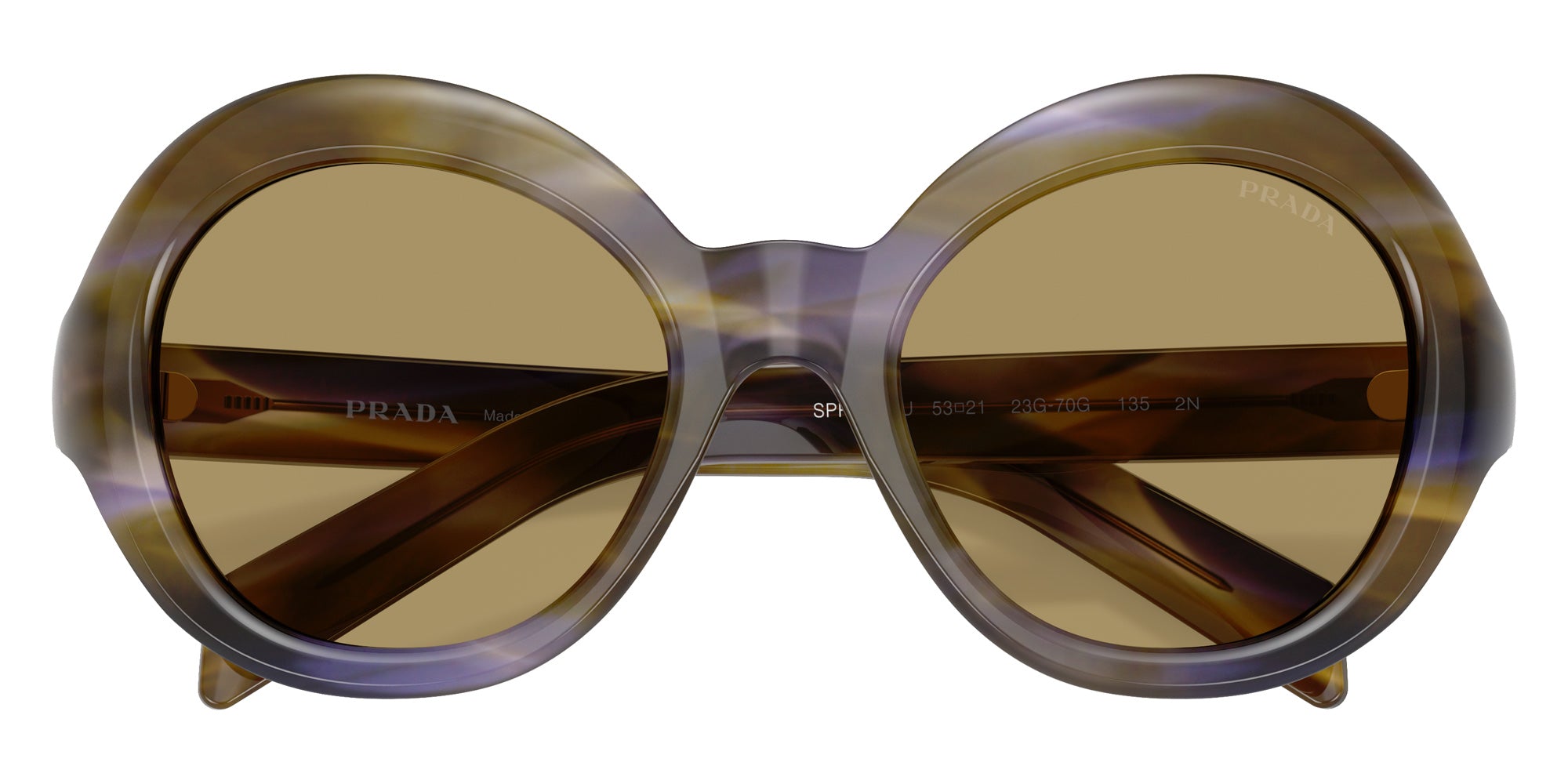 Prada PR D08SU 23G70G 53 - Striped Lagoon #id:prd08su23g70g_s:108120