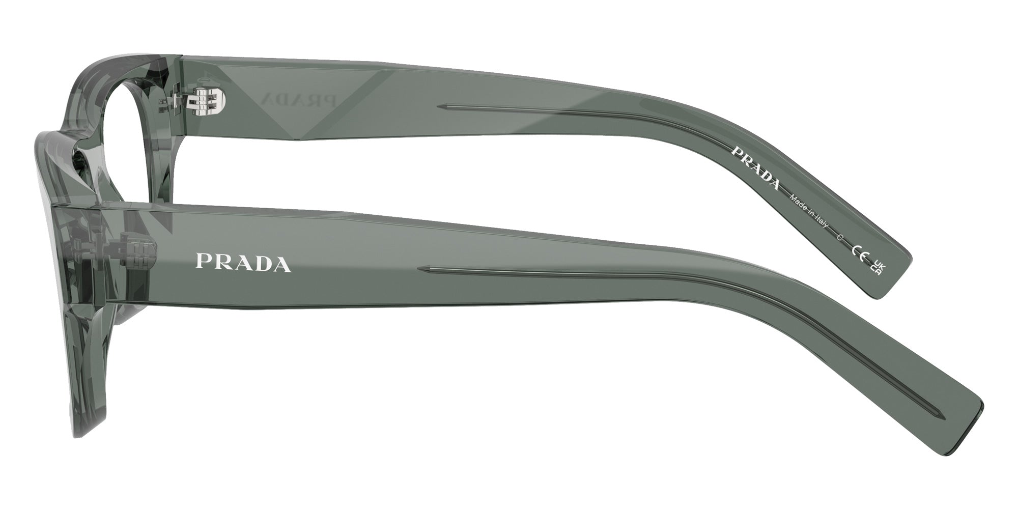 Prada PR D08VU 21J1O1 51 - Transparent Gray #id:prd08vu21j1o1_s:112110