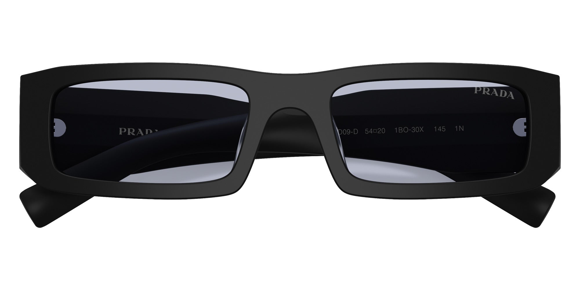 Prada PR D09SD 1BO30X 54 - Matte Black #id:prd09sd1bo30x_s:104120