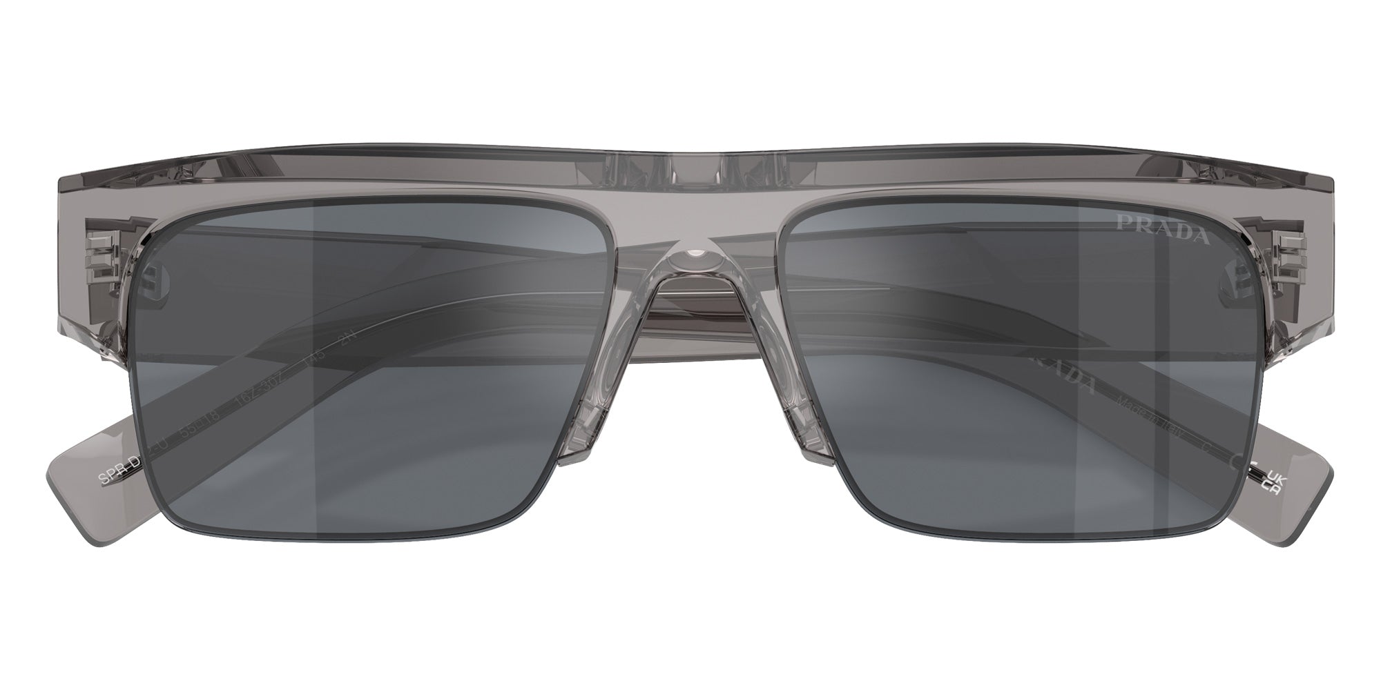 Prada PR D12SU 16Z30Z 55 - Transparent Asphalt #id:prd12su16z30z_s:104120