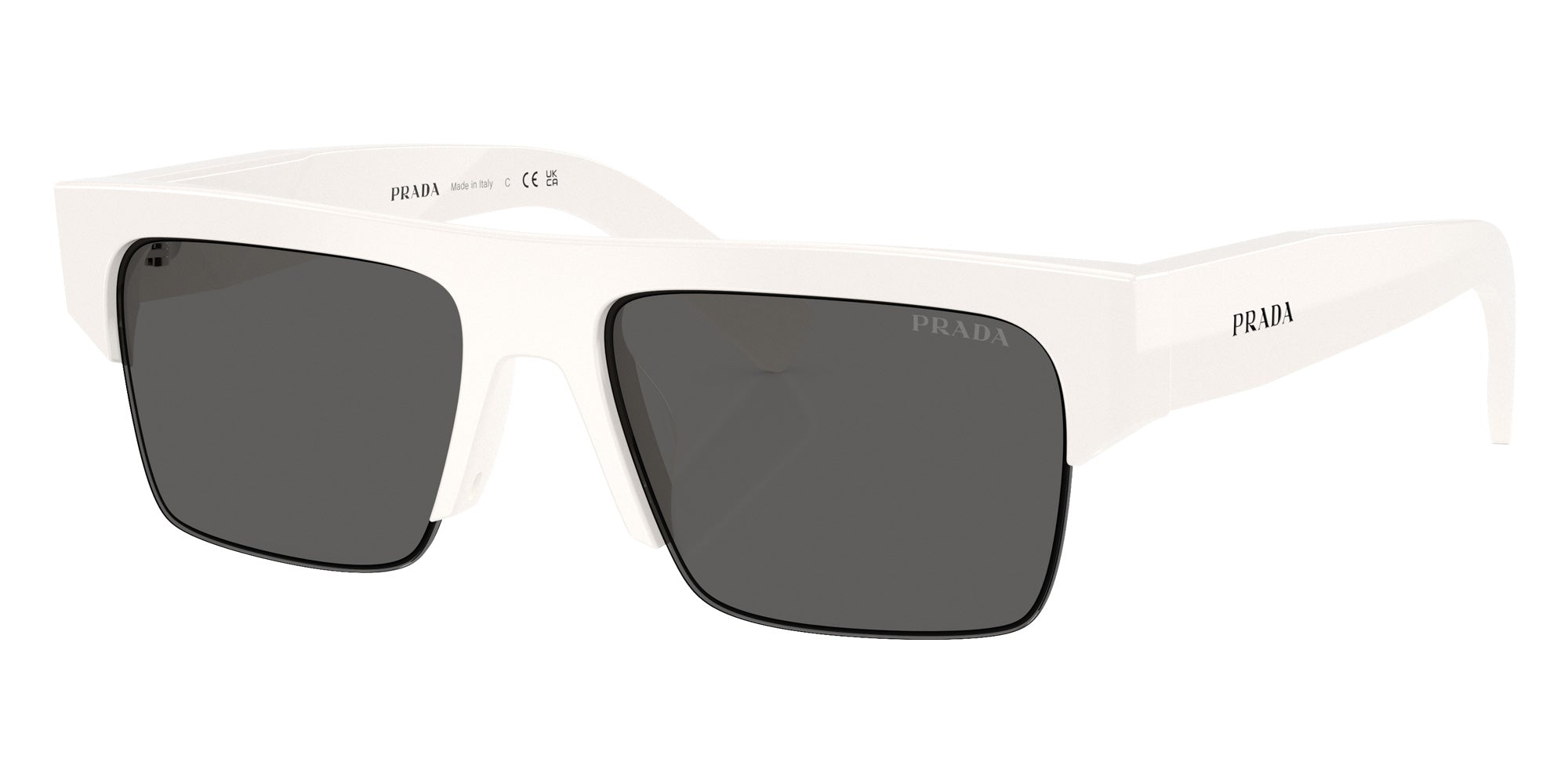 Prada PR D12SU 46120Z 55 - White #id:prd12su46120z_s:108105