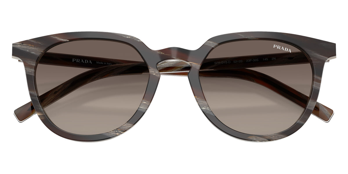 Prada PR D15SD 23P30S 52 - Moro Horn/Honey Horn / Gray Gradient #id:prd15sd23p30s_s:104120