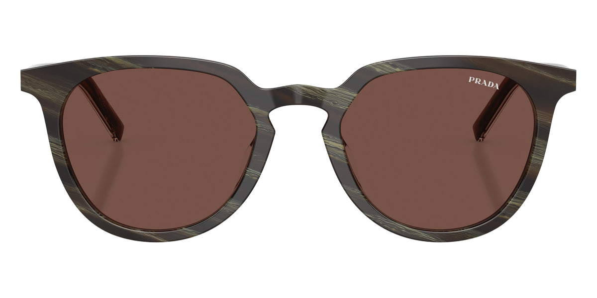 Prada PR D15SD 24P90W 52 - Corno Castagno/Corno Noce / Carrubo Bio #id:prd15sd24p90w_s:106100